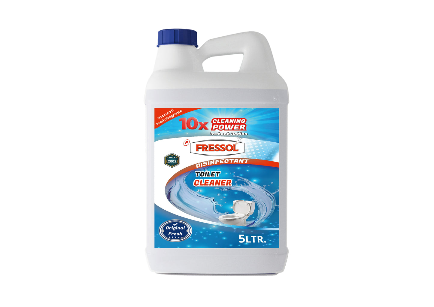 Fressol Toilet Cleaner 5 Litre – Bulk Germ Kill & Citrus Freshness