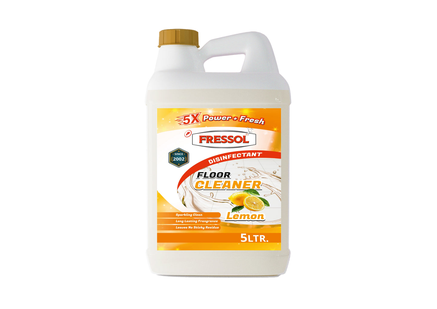 Fressol Lemon Floor Cleaner – 5 Litre